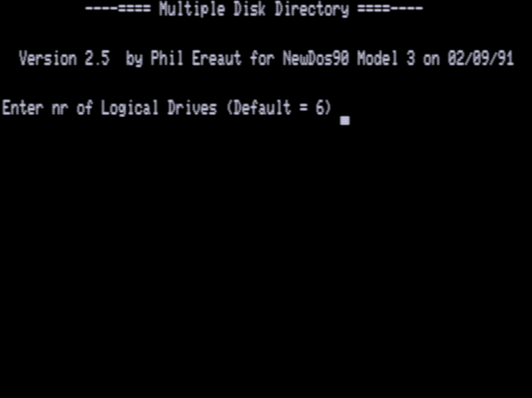 Screen shot